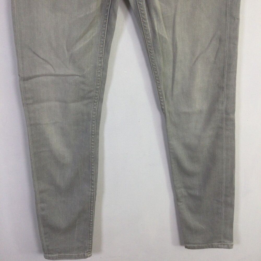 IRO Womens Skinny Jeans Denim Stretch Regular Fit Light Wash Gray Size 25 - Picture 4 of 14